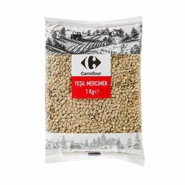 Carrefour 1 kg Yeşil Mercimek