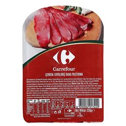 Carrefour 120 gr Çemeni Sıyrılmış Dana Pastırma