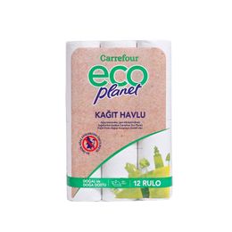 Carrefour 12'li Eco Planet Kağıt Havlu
