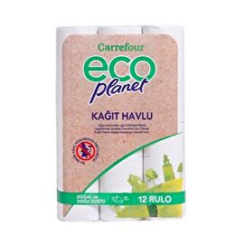 Carrefour 12'li Eco Planet Kağıt Havlu