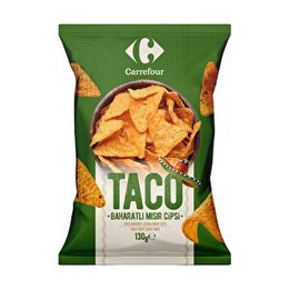 Carrefour 130 gr Taco Baharatlı Mısır Cipsi
