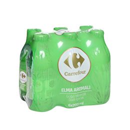 Carrefour 200 ml Elma Aromalı Doğal Mineralli Gazlı İçecek