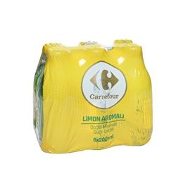 Carrefour 200 ml Elma Aromalı Doğal Mineralli Gazlı İçecek