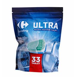 Carrefour 33 Adet Ultra Bulaşık Makinesi Tableti