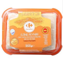 Carrefour 350 gr Tam Yağlı Olgunlaştırılmış Ezine Peyniri