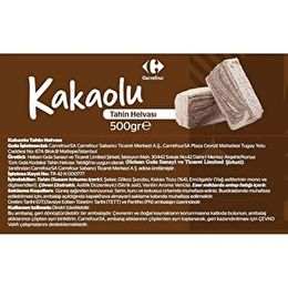 Carrefour 500 gr Kakaolu Helva