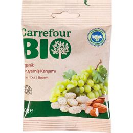 Carrefour Bio 125 gr Üzüm-Badem-Dut Karşımı