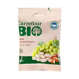 Carrefour Bio 40 gr Kuru Üzüm Badem Dut