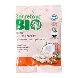 Carrefour Bio Hindistan Cevizi-Badem-Dut 40 gr Kuruyemiş