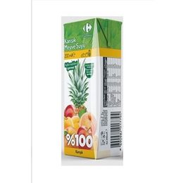 CarrefourSA 200 ml Şeftali Elma Suyu