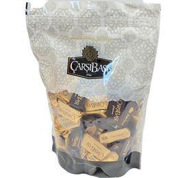 Çarşıbaşı 750 gr Kahve Yanı Sütlü Bitter Karışık Çikolatası