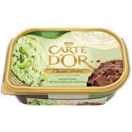 Carte d'Or Classic Kaymak Antep Fıstığı Bitter Çikolata 850 ml Dondurma