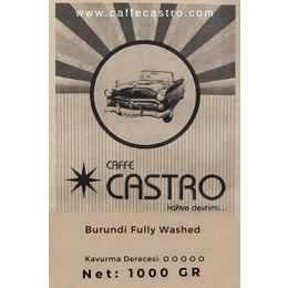 Castro 1 kg Burundi Fully Washed Espresso Öğütülmüş Kahve
