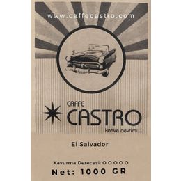 Castro 1 kg El Salvador French Press İçin Öğütülmüş Kahve