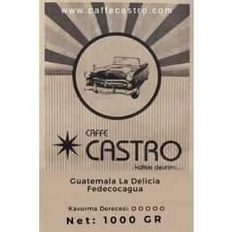 Castro 1 kg Guatemala La Delicia French Press Öğütülmüş Kahve
