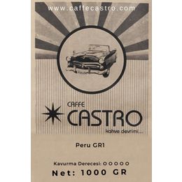 Castro 1 kg Peru Perhusa Gr2 French Press İçin Öğütülmüş Kahve