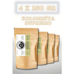 Castro 4x250 gr Kolombiya Supremo Espresso Kahve
