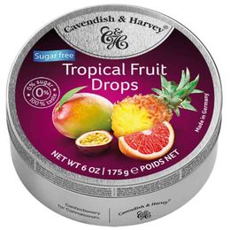 Cavendish & Harvey 175 gr Şekersiz Tropikal Meyve Aromalı Şeker
