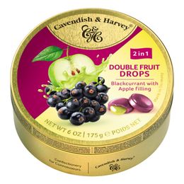 Cavendish & Harvey 175 gr Siyah Frenk Üzümü ve Elmalı Dolgulu Şeker
