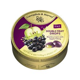 Cavendish & Harvey 175 gr Siyah Frenk Üzümü ve Elmalı Dolgulu Şeker