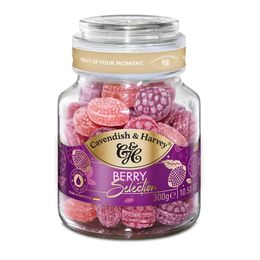 Cavendish & Harvey 300 gr Mixed Berry Hard Candy Drops Karışık Orman Meyve Aromalı Şeker
