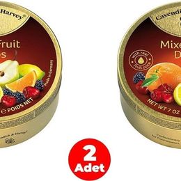 Cavendish&Harvey 200 gr Mixed Fruit Karışık Meyve Aromalı Şeker