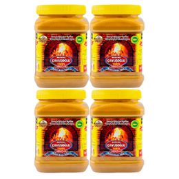 Çavuşoğlu 4x930 gr Odun Ateşinde Çifte Kavrulmuş Kepeksiz Bozkır Tahini