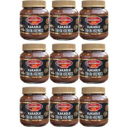 Çavuşoğlu 9x330 gr Kakaolu Tahin Kreması