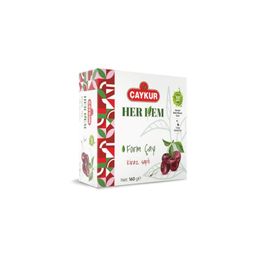Çaykur 100'lü Herdem Kiraz Saplı Form Çay