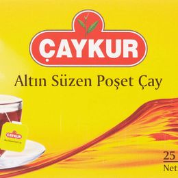 Çaykur 25'li 50 gr Altın Süzen Poşet Çay