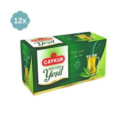 Çaykur 40 gr Her Dem Sade Yeşil Süzen Poşet Çay