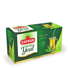 Çaykur 40 gr Süzme Poşet Sade Yeşilçay