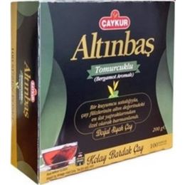 Çaykur 40'lı 200 gr Altınbaş Bergamot Aromalı Demlik Süzen Poşet Çay