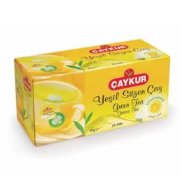 Çaykur Bitkisel Yeşil Çay Süzme Limonlu