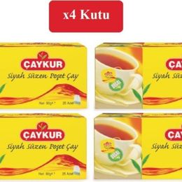 Çaykur Siyah Süzen 50 gr Poşet Çay