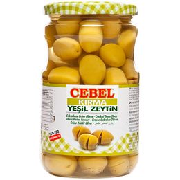 Cebel 400 gr Cam Kırma Yeşil Zeytin