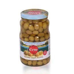 Cem 1700 gr 201-230 Xl Doğal Kırma Yeşil Zeytin
