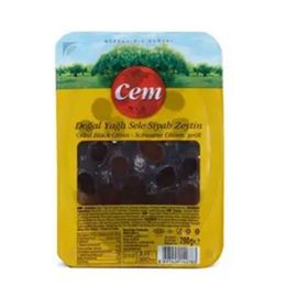 Cem 200 gr 351-380 Gemlik Yağlı Vakumlu Sele Zeytin
