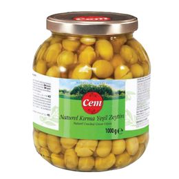 Cem 201-260 1000 gr Kırma Yeşil Zeytin
