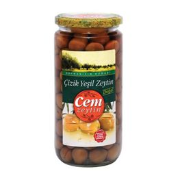 Cem 400 gr Çizik Yeşil Zeytin