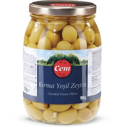 Cem Kırma Domat 900 gr Yeşil Zeytin