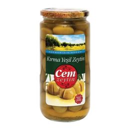 Cem Kırma Yeşil Zeytin 400 gr 121-140 Ad/kg