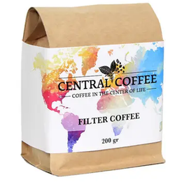 Central Coffee 200 gr  Blend 2 Çekirdek Filtre Kahve