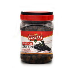 Cerenay Zeytincilik 1 kg Az Tuzlu Gemlik Yağlı Sele Sofralık Siyah Kahvrengi Zeytin