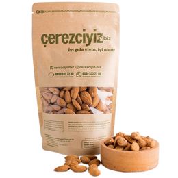 Cerezciyiz 250 gr Kavrulmuş Tuzlu Badem İçi