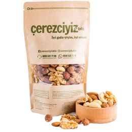 Çerezciyiz Biz 500 gr Lüks Karışık Çiğ Kuruyemiş
