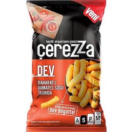 Çerezza 150 gr Parti Boy Dev Baharatlı Domates Sosu Mısır Cipsi