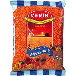 Çevik 2500 gr Kırmızı Mercimek