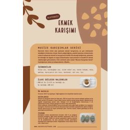 Cey Natural 300 gr Glutensiz Ekmek Karışımı
