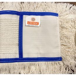 Ceytem Mavi 50x50 cm Zincir Dikiş Orlon Mop